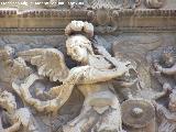 Catedral de Jaén. Fachada. Arcángel San Miguel